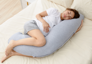 J Shaped Maternity Body Pillow