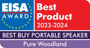 Eisa award best buy portable speaker Pure Woodland